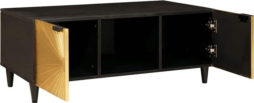 vidaXL Couchtisch 100 x 54 x 40 cm Massivholz Mango