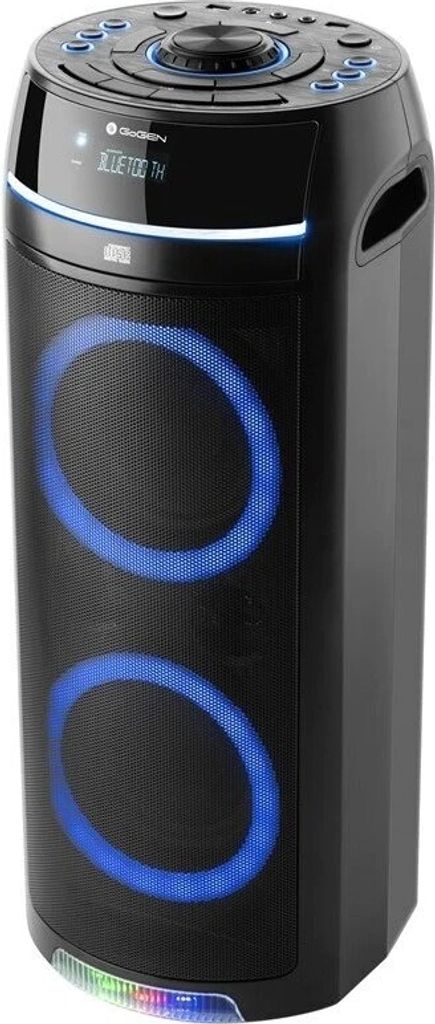 Tragbarer Bluetooth-Lautsprecher 90W Für Karaoke, Cd, Fm, Led, Mit Mikrofon Und Lcd