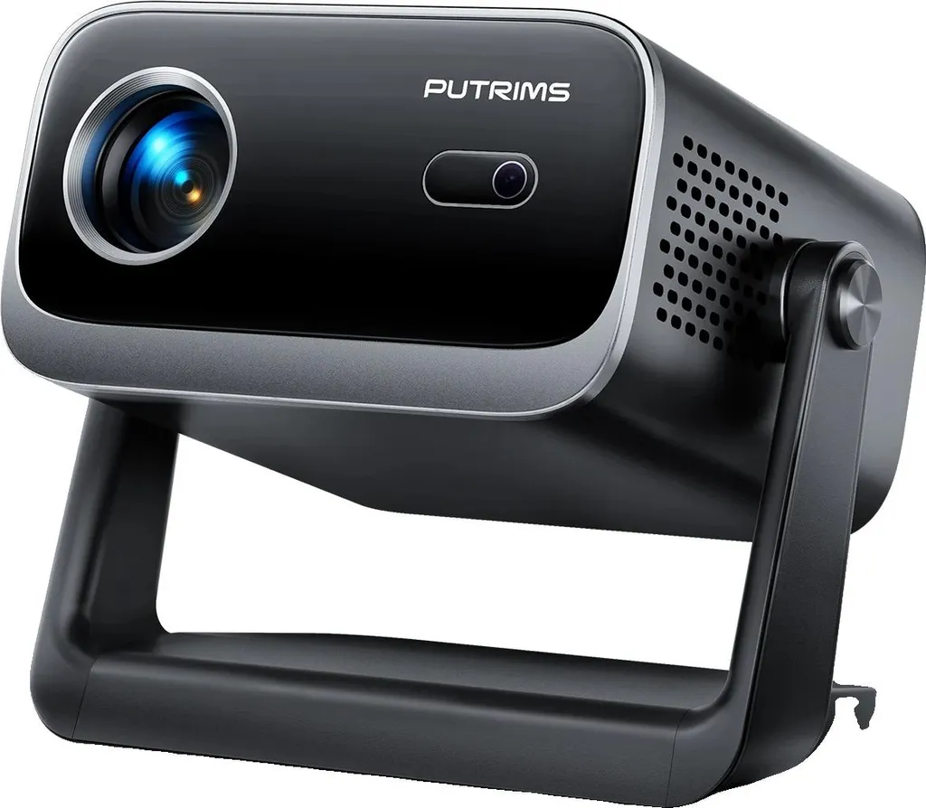 Proiettore Portatile 2025 – 18000 Lumen, WiFi, Bluetooth 5.2, 1080P 4K, Compatibile Con PS5 E Switch (Grigio) - 3