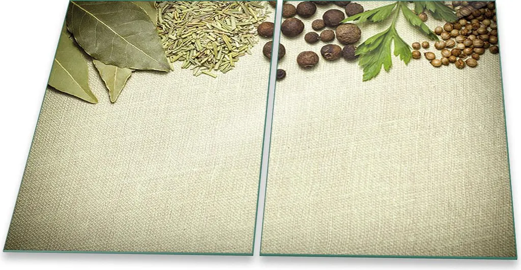 Coprifornelli Vetro Universale 80x52 Spezie Beige - Spazio Extra Subito