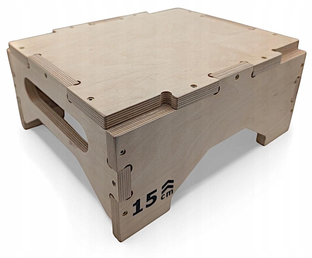 Sklejkowo Houten step 33 x 28 x 15 cm - platform voor Productafbeelding 