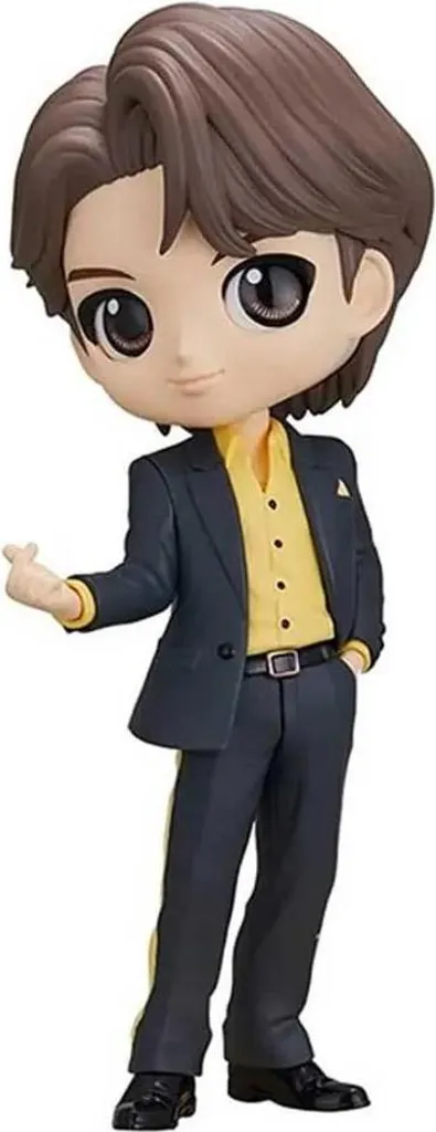 Figurine Jin BTS Officielle Q Posket TinyTAN Bleue Finition Haute Qualité