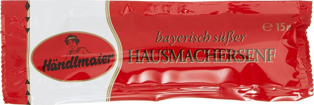 Händlmaiers Hausmachersenf süß Portionsbeutel 15ml 200er Pack
