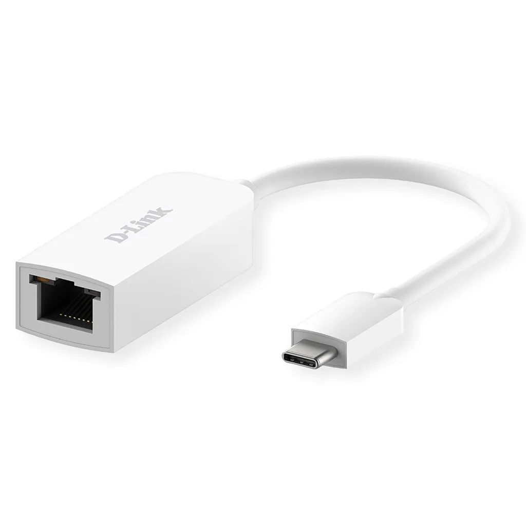 D-Link DUB-E250 Adaptateur USB-C vers Ethernet 2.5G performant et compact - 3