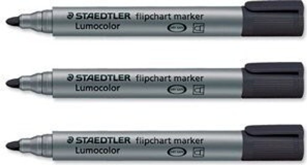 STAEDTLER Lumocolor Flipchart Marker 356 schwarz