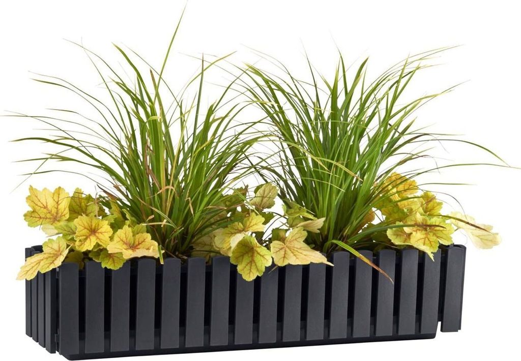 Blumenkasten Fency 75x18,5cm Anthrazit Bewässerungskasten Produktbild 