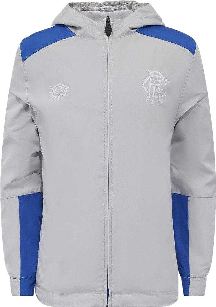 Umbro - "Pro Training" Jacke, wasserfest für Kinder, Packable UO2672 (158) (Mikrochip/Marineblau)