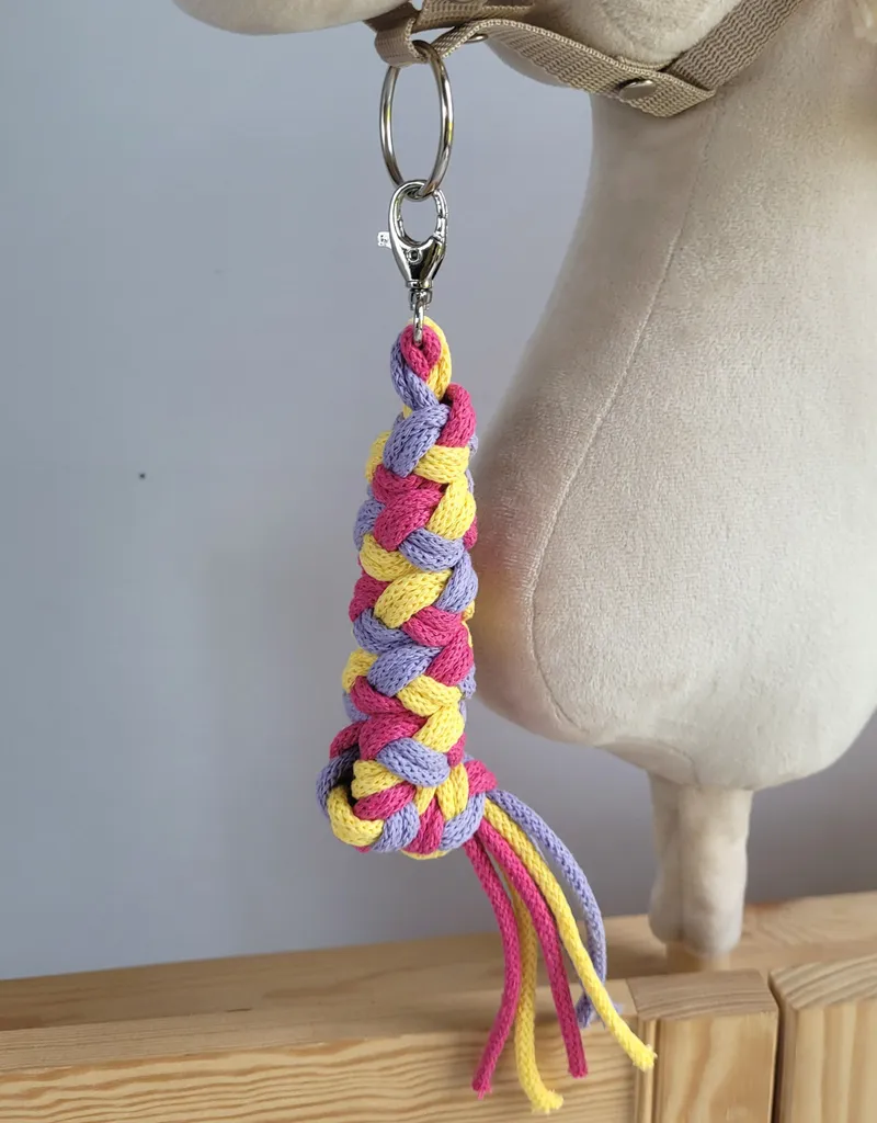 Legatura a corda Hobby Horse - rosa scuro/viola/giallo