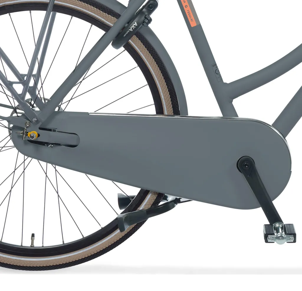 Carter de Chaîne Intégral Cortina Nostalgie Gris Mat pour Bicyclette