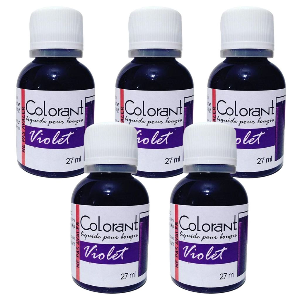 5 Kerzenfarbe 135 ml - lila