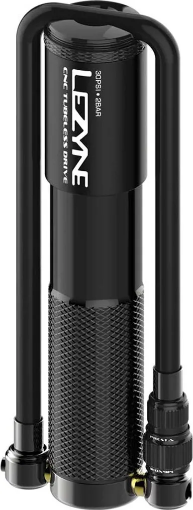Pompe à Vélo Manuelle Lezyne CNC Tubeless Drive avec Kit de Réparation