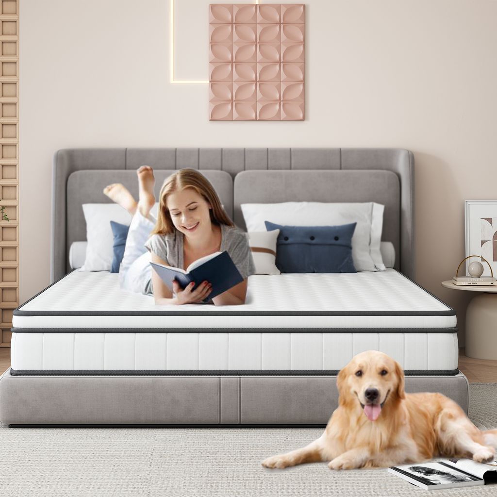 ProximaX 90x200cm 7-Zonen Federkernmatratze, Mittelfeste Produktbild 