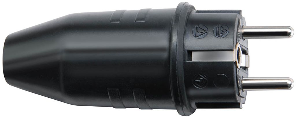 Brennenstuhl Schutzkontakt-Gummistecker 230V/16A IP44, 1082040