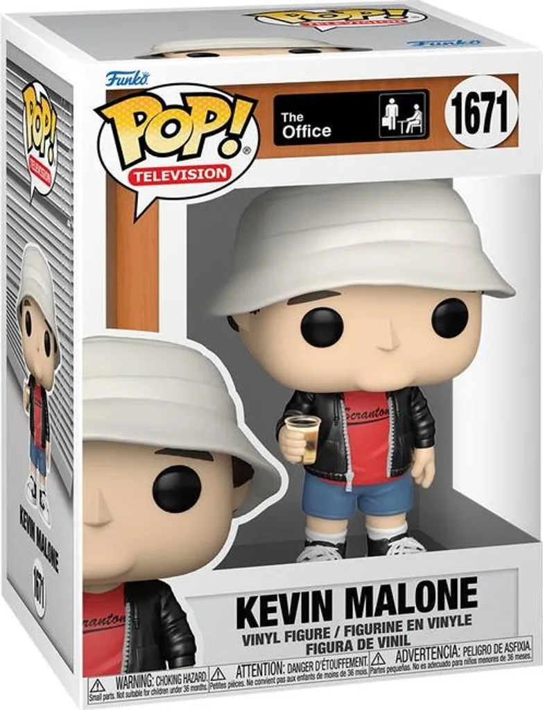 Déco Bureau The Office : Figurine Pop Kevin Malone pour espace de travail
