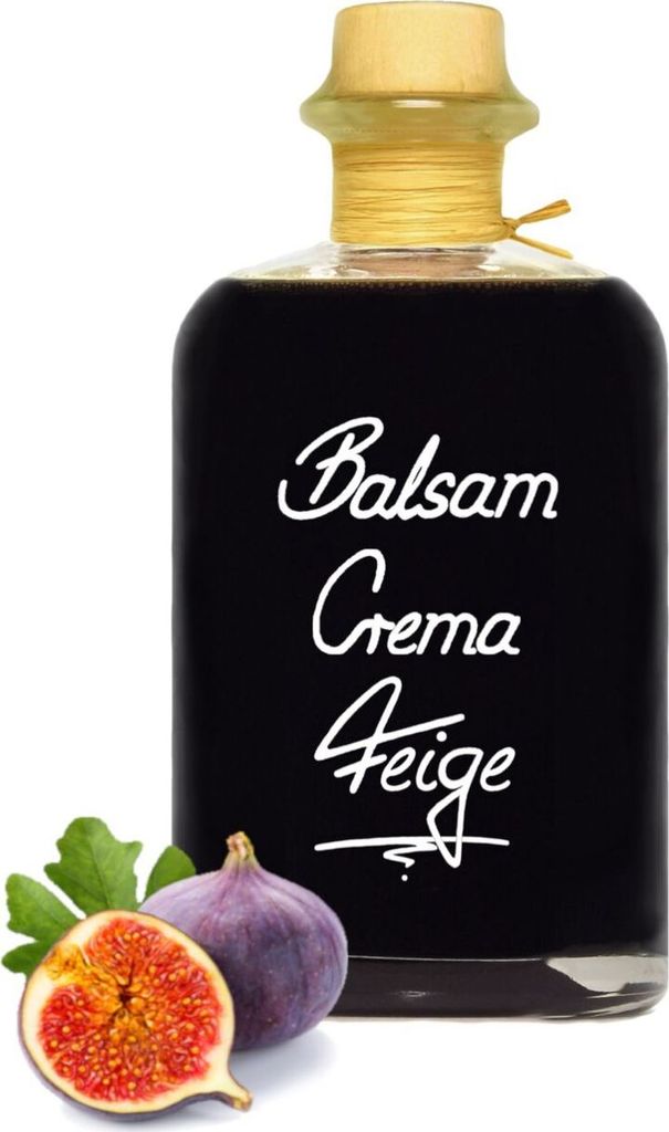 Balsamico Creme Feige 0,7L 3%Säure mit original Crema di Aceto Balsamico di Modena IGP.