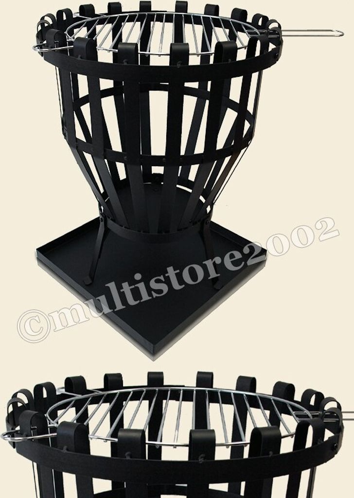 Garden Pleasure Feuerkorb Feuerschale Holzkohlegrill Grill Produktbild 5