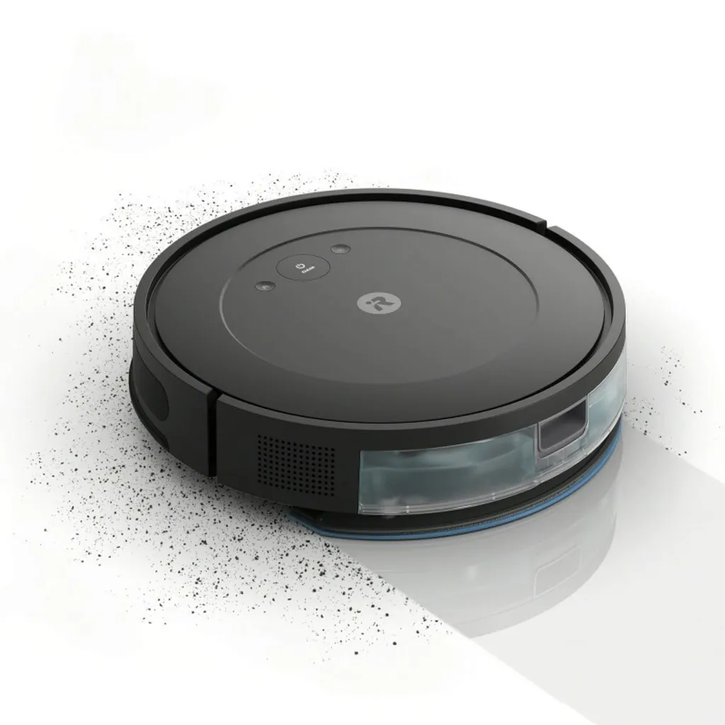 Nettoyez sous les Meubles avec cet Aspirateur Robot iRobot Noir 0,4L