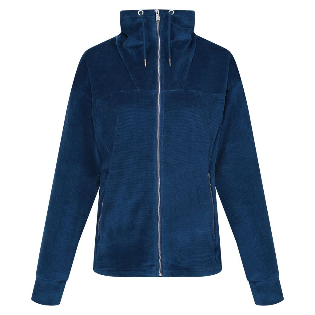 Regatta - Fleecejacke Durchgehender Reißverschluss für Damen RG8864 (42 DE) (Opal-Blau)