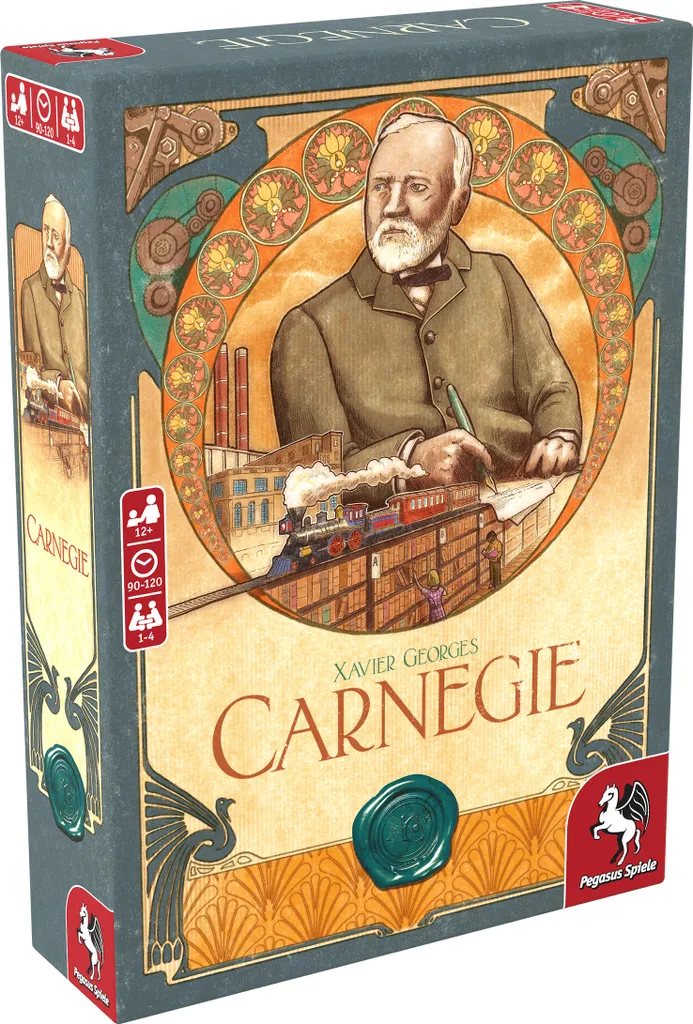 Carnegie 57007G : Jeu stratégique avec mécaniques de placement bois