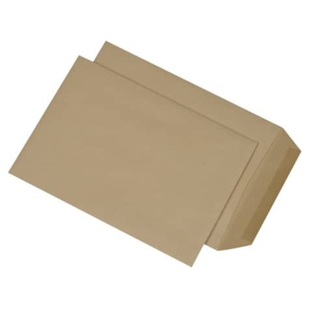 MAILmedia Versandtaschen E5 naßklebend ohne Fenster braun 500 Versandtaschen