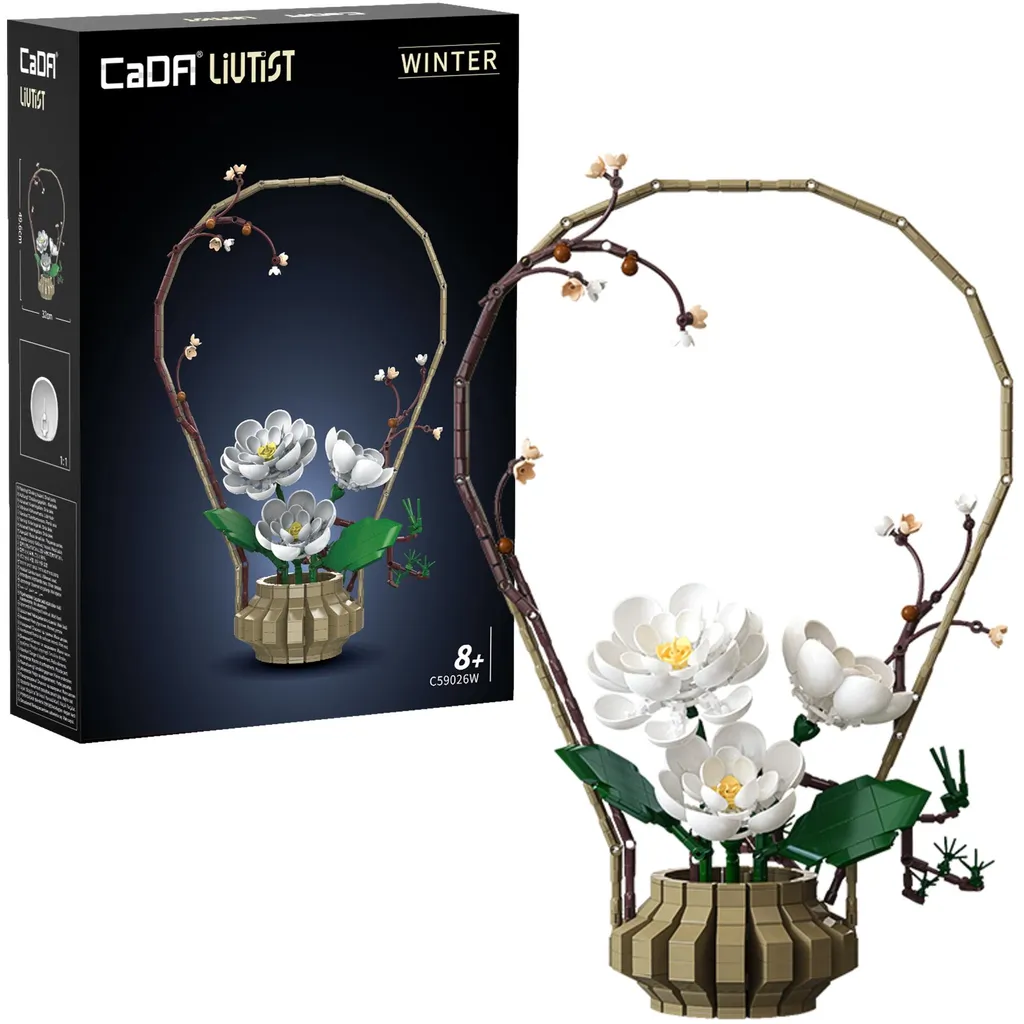 Fleurs Artificielles en Briques Cada C59026W Décoration sans Entretien