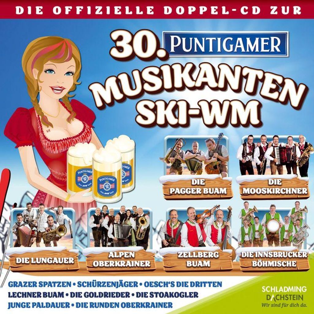 Die offizielle Doppel-CD zur 30.Puntigamer Musika