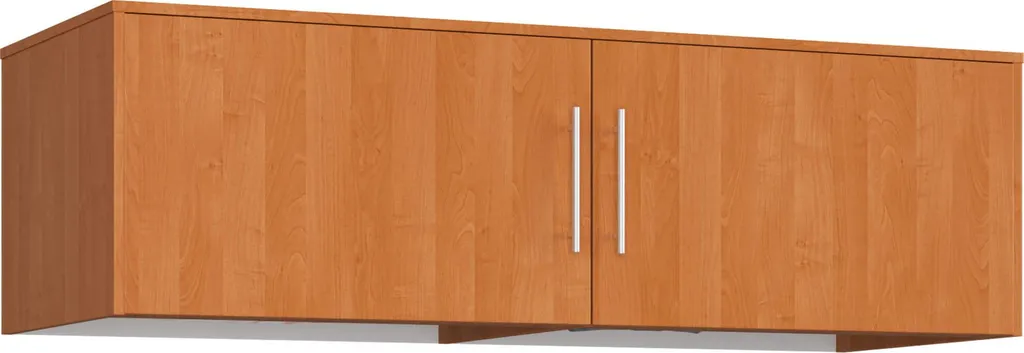 Haut d'Armoire 150cm Finition Aulne - Rangement Haute Densité 60x45 cm
