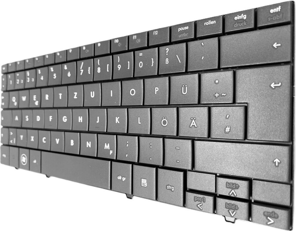 DEUTSCHE - Tastatur / schwarz für HP Compaq Mini 1100 CTO NN101AV