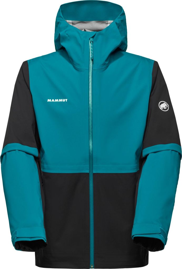 MAMMUT Linard Guide HS Hooded Jacket Men BLACK-DEEP TEAL BLACK-DEEP TEAL XXL