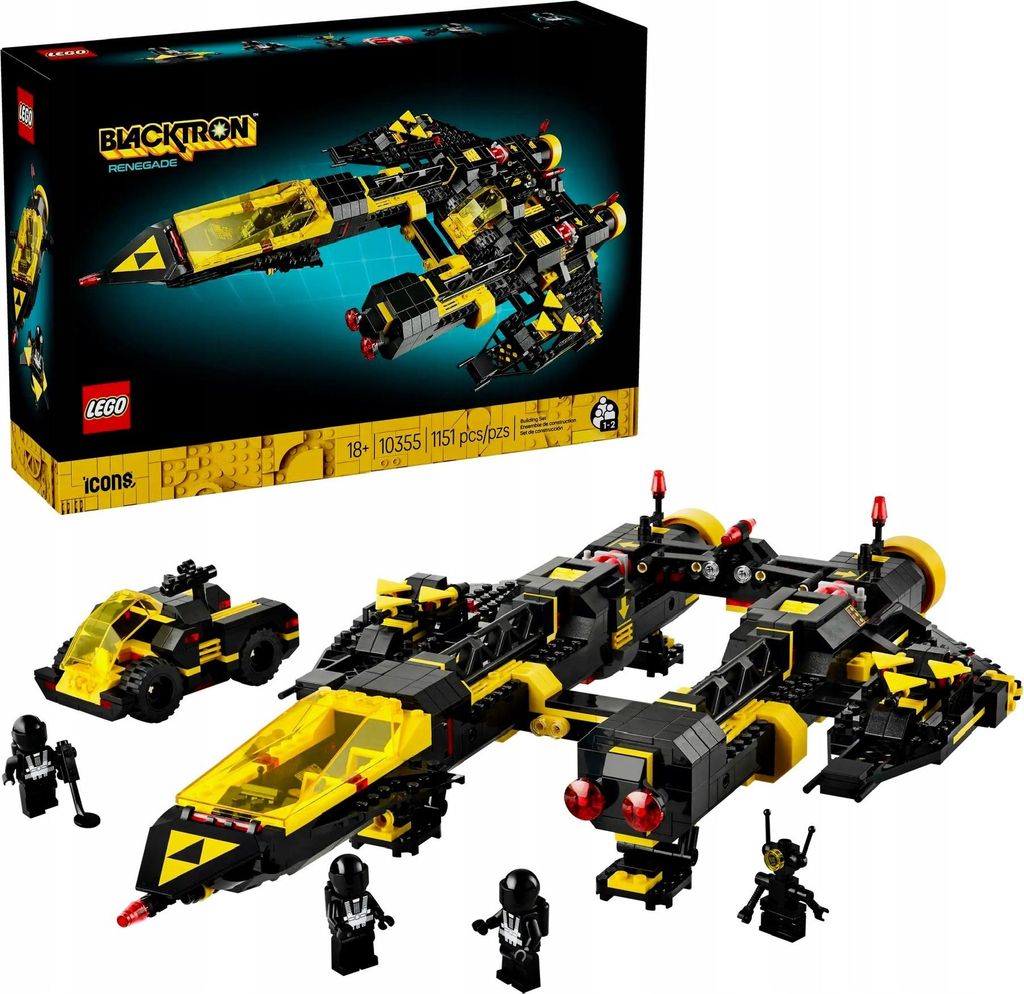 LEGO ICONS 10355 Blacktron Renegade (10355) Obrázok produktu 