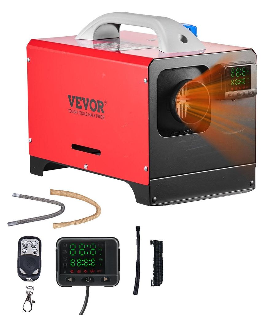 VEVOR 12V 2KW Diesel-Luftheizung Dieselheizung Standheizung Produktbild 