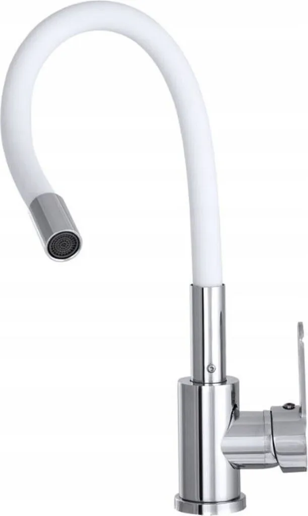 Miscelatore Doccia Cucina Bianco 10899 Flessibile Lavello 360°