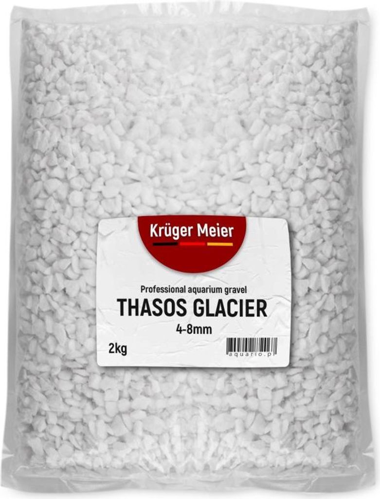 Kruger Meier Thasos Glacier 4–8 mm – Żwirek akwarystyczny 2 Zdjęcie produktu 