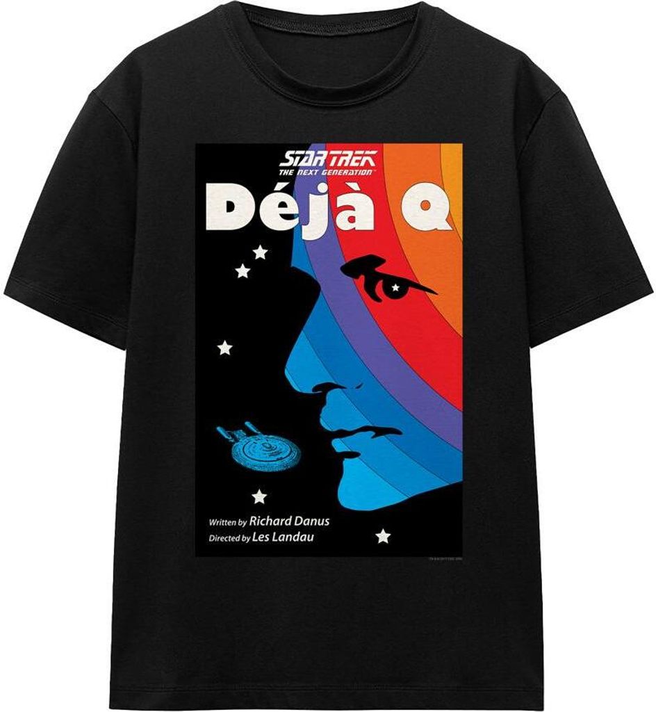 Star Trek - "The Next Generation Season 3 Episode 13" T-Shirt für Herren/Damen Uni TV16391 (S) (Schwarz)