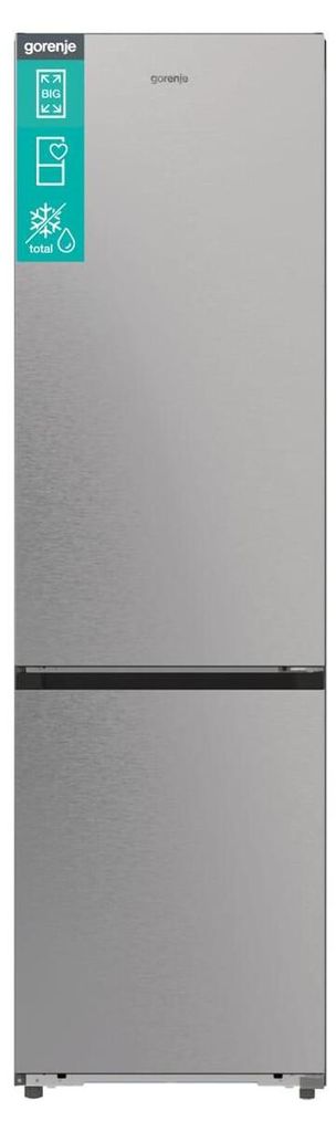 Gorenje G600 Freistehend Kühlschrank/Gefrierschrank, 203 x 59.5 x 65.8 cm, Edelstahl