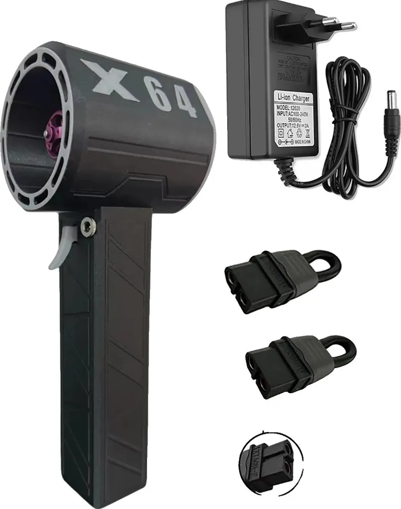 Dépoussiéreur électrique rechargeable avec vitesse réglable modèle X64