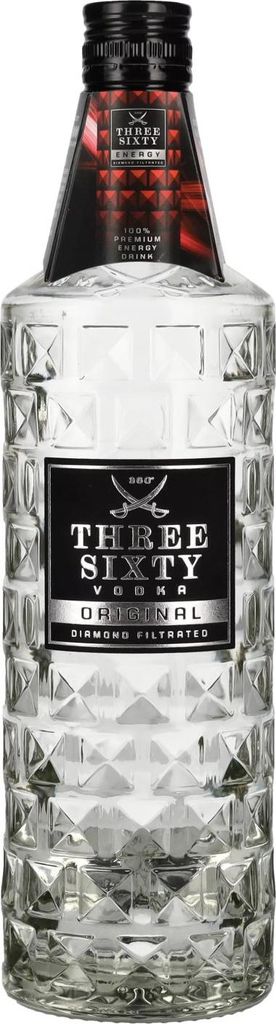 Three Sixty Vodka Original Diamond Filtrated | 37,5 % vol | Produktbild 