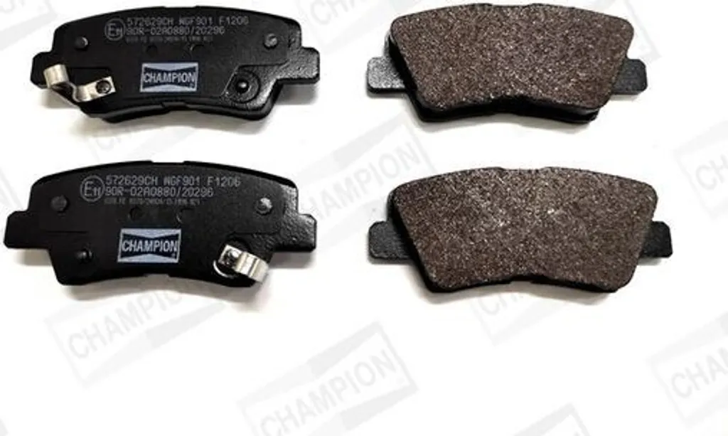 Plaquettes Champion 572629CH : Stop aux bruits de freinage Hyundai Kia
