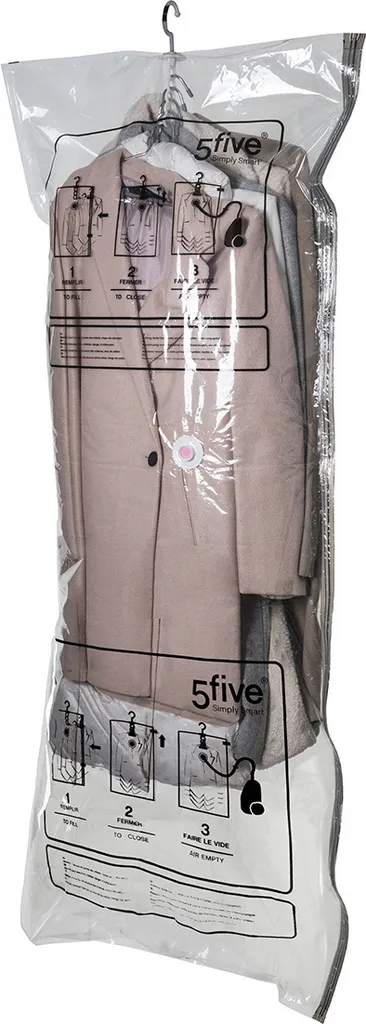 Sac à vide universel taille L pour compression vêtement et couette