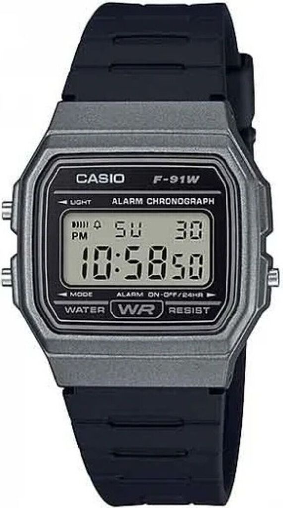 CASIO VINTAGE, modello F-91, cinturino in bio-resina, Immagine del prodotto 