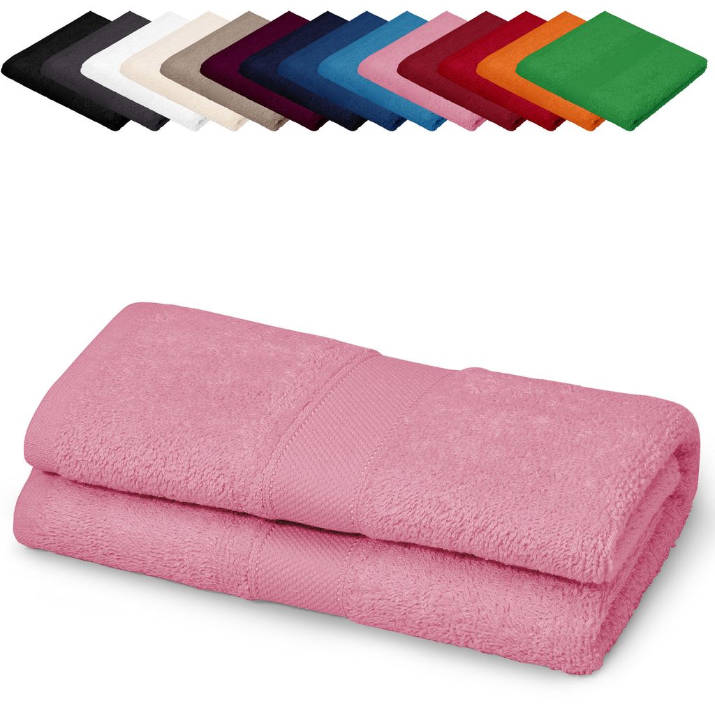 Saunatuch XXL 100x200 cm Rosa