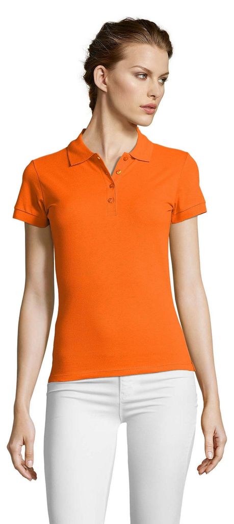 SOLS - "People" Poloshirt für Damen LT1835 (XL) (Orange)