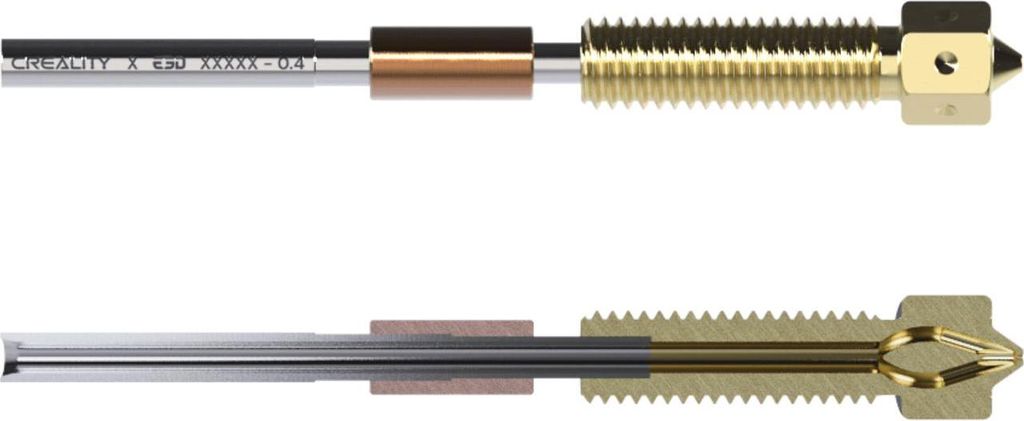 E3D High Flow Brass Creality Unicorn Nozzle, Nozzle Durchmesser: 0.40 mm