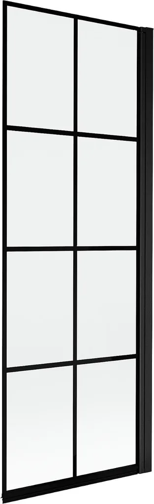 Sopravasca Mexen Mist 70x150 Vetro 6mm Griglia Nera - Stile Industrial
