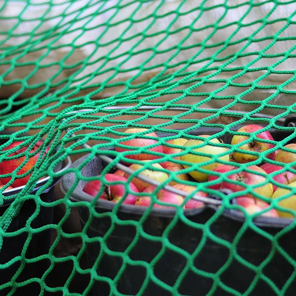 Rete Da Rimorchio Unbekannt Petex – 2.5 X 3.5 M, Senza Nodi, Maglia 45 Mm, Con 6 Ganci, Verde