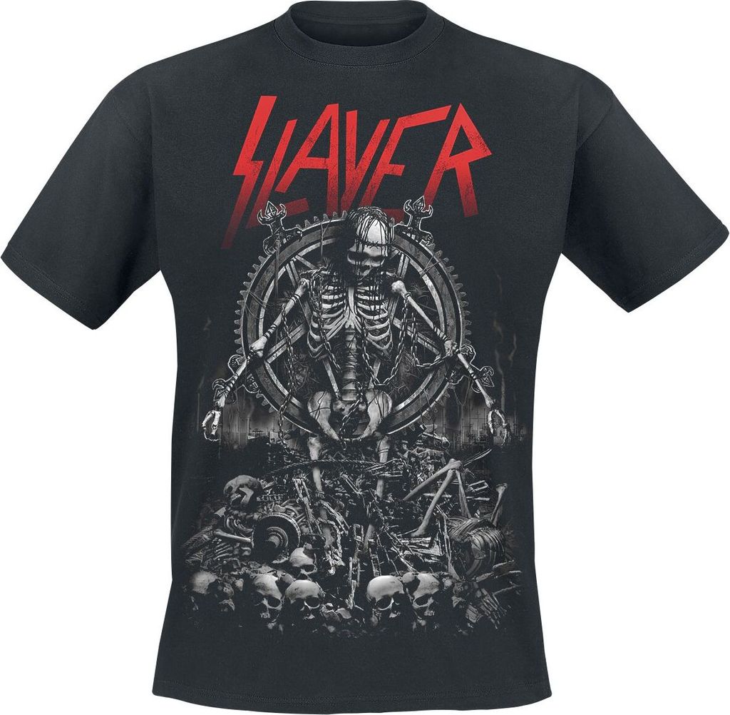 Slayer T-Shirt Herren The Lost schwarz Band-Merch, Bands 100% Baumwolle L