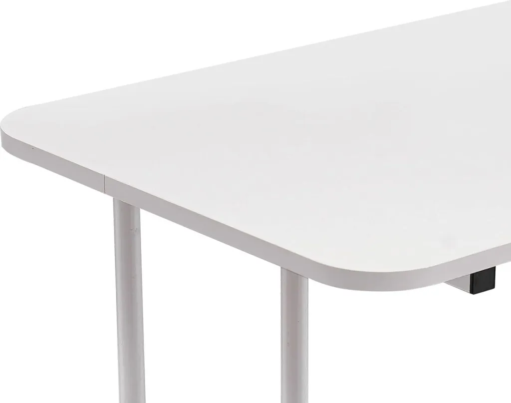 Table Basse Réglable sur Roulettes - Bureau d'appoint pour Ordinateur - 7