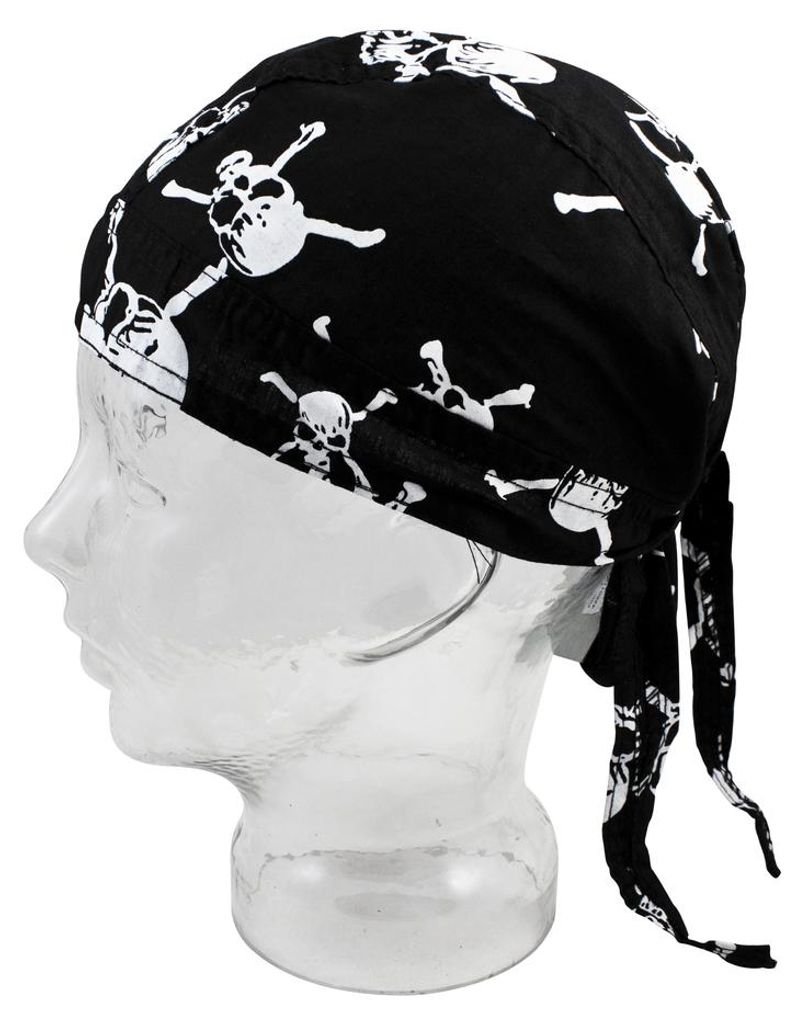 BestSaller 1326 Piraten Bandana Tuch mit Totenköpfen aus Produktbild 