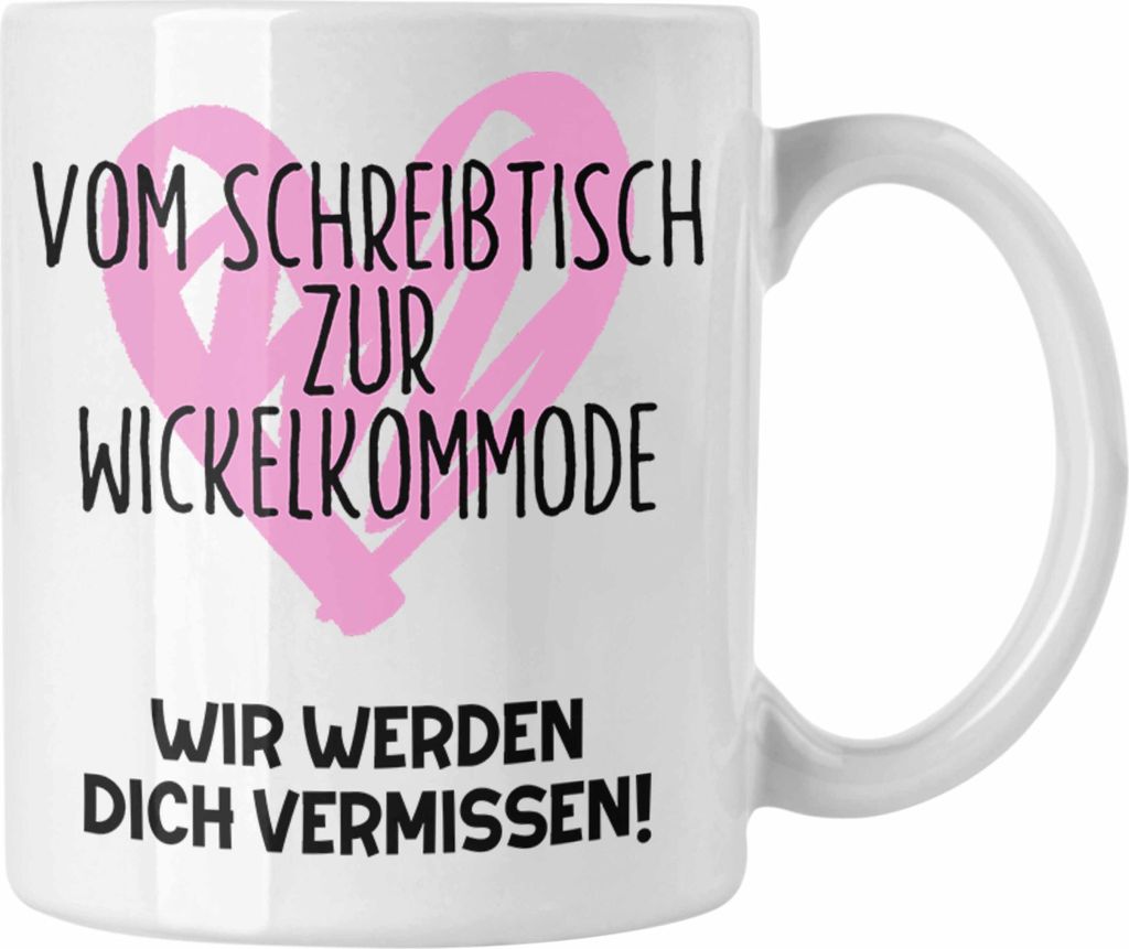 Trendation - Mutterschutz Geschenk Kollegin Tasse Abschied Produktbild 