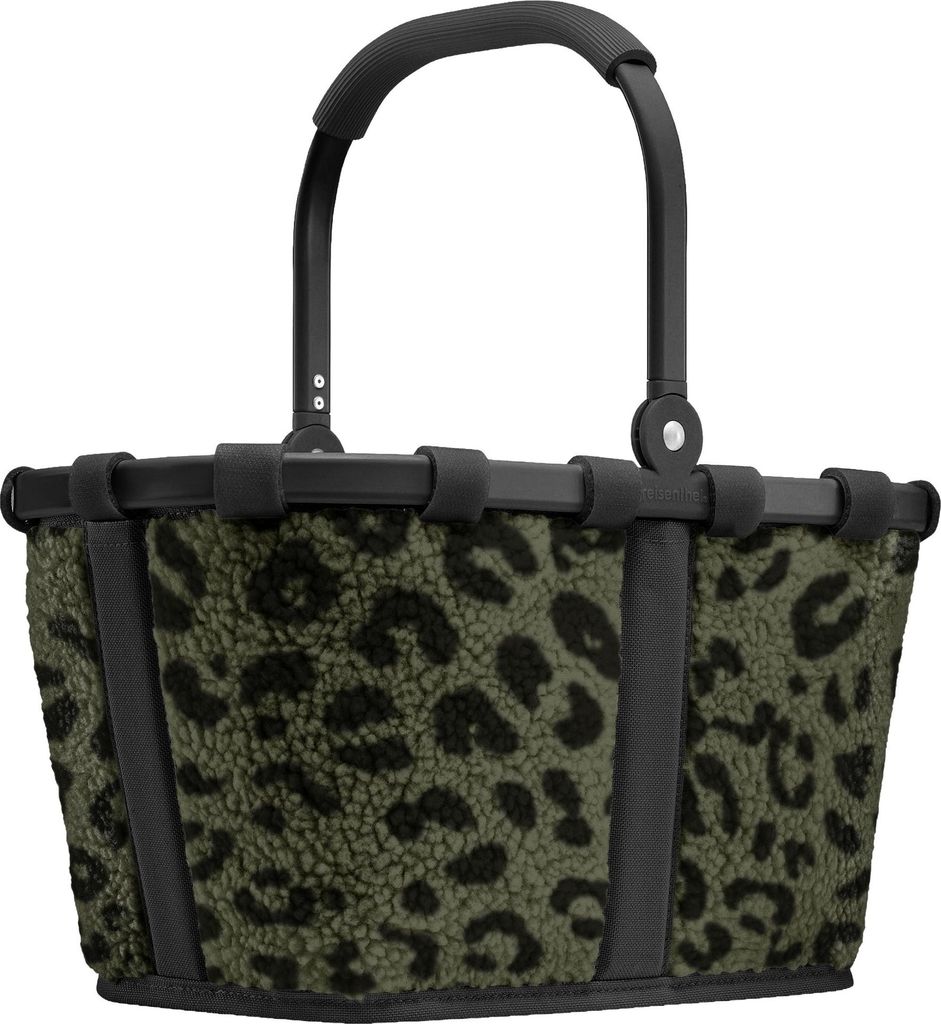 reisenthel carrybag XS small Einkaufskorb frame Teddy Olive Produktbild 
